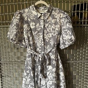 Anne Klein A-Line Shirtdress with Pockets -Plus Size